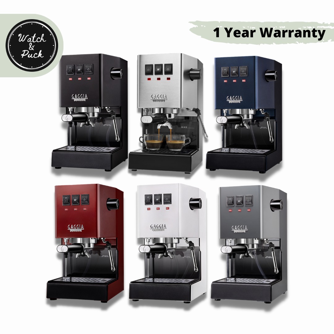 Gaggia Classic Pro Coffee Machine SemiAutomatic Espresso Machine, 58mm