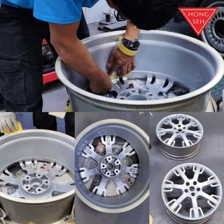 Give your wheel rims a fresh look before the CNY!