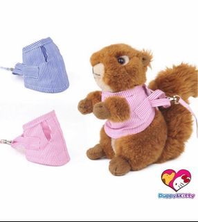 Guinea Pig or Hamster Small Pink Harness for Walking