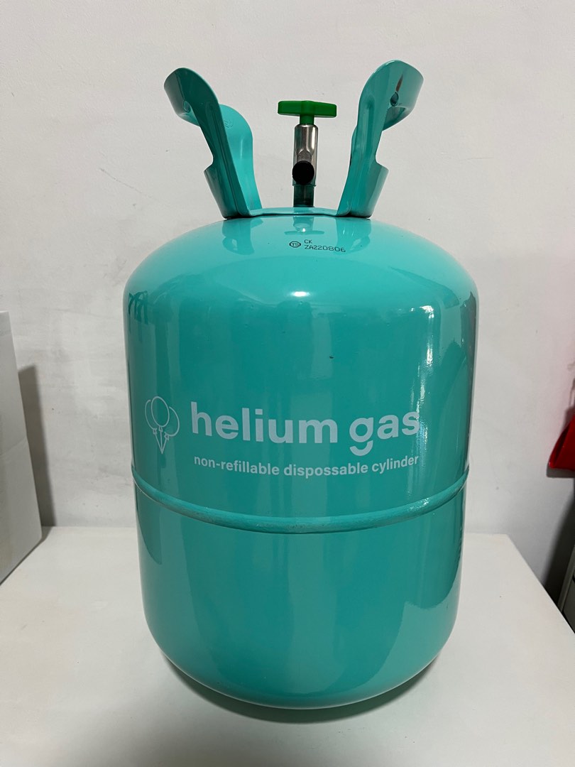 Half L size helium tank, Everything Else on Carousell
