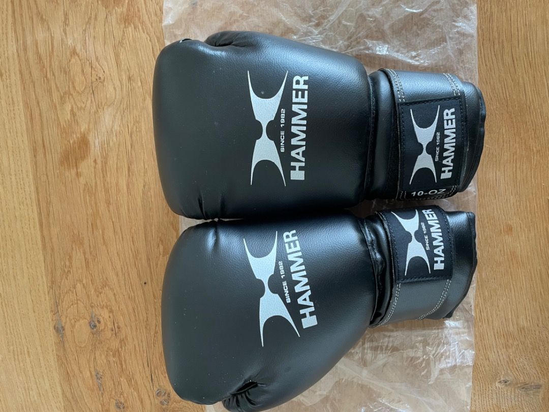 HAMMER BOXING punching bag & gloves, Sports Equipment, Exercise