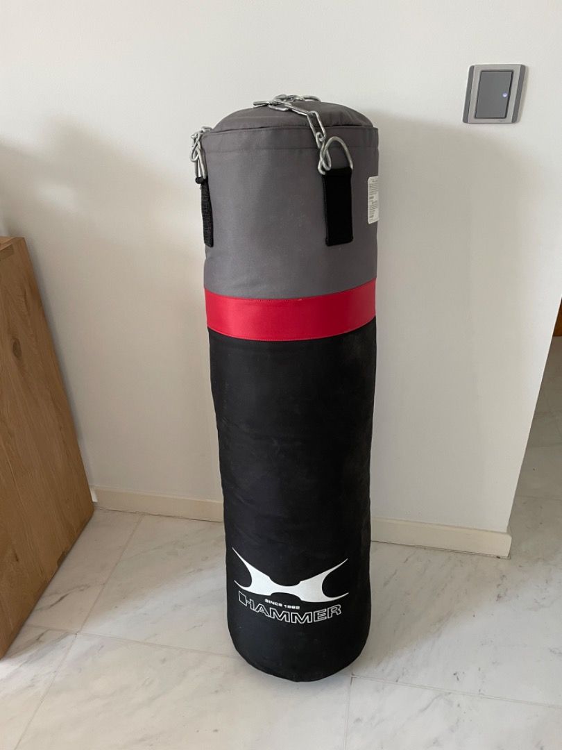 HAMMER BOXING punching bag & gloves, Sports Equipment, Exercise