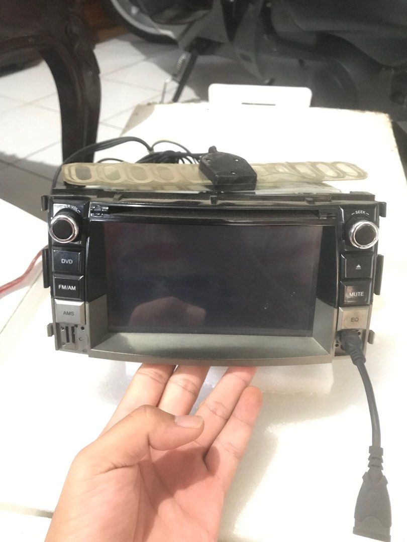 Head unit skeleton mobile entertaiment for terios and rush old