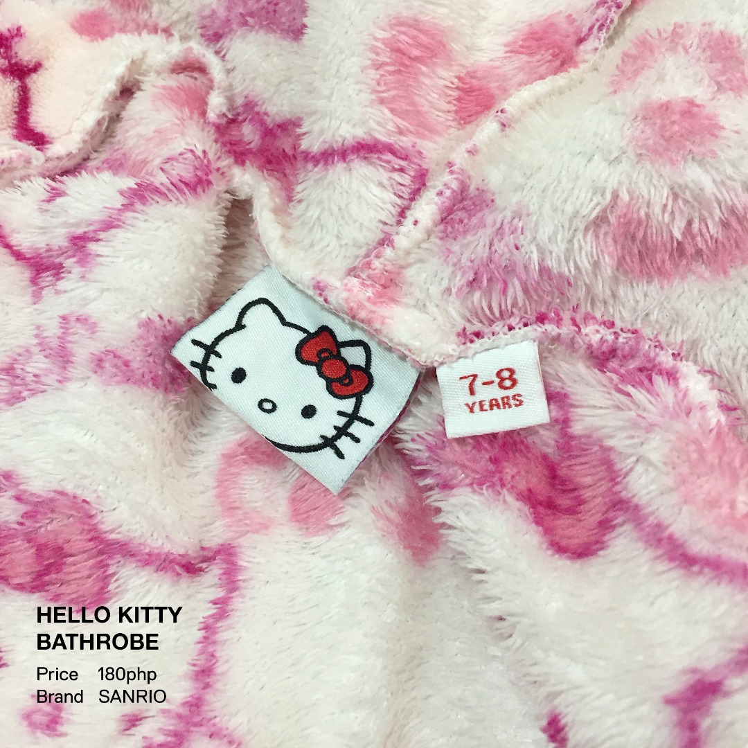 Hello Kitty Bathrobe, Women's Fashion, Undergarments & Loungewear on
