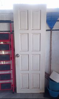 High Quality White Wooden Door / Pintu Kayu 8 Petak