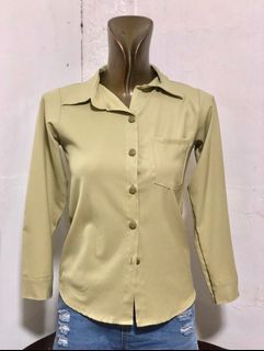 HTP Longsleeve Polo Avocado Color