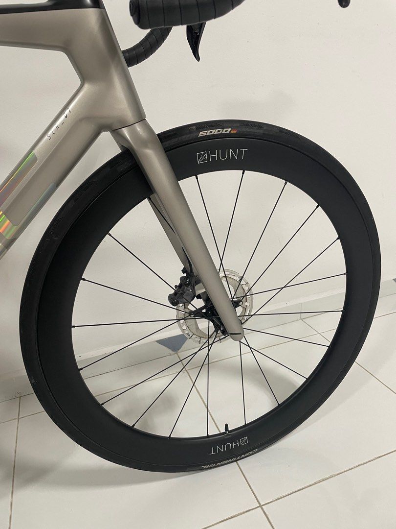 hunt aero 50 carbon disc