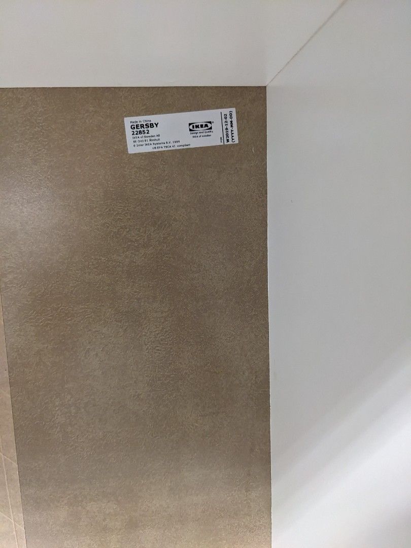 Ikea Gersby Shelf and Kallax Pigeon Hole Shelving Unit, Furniture