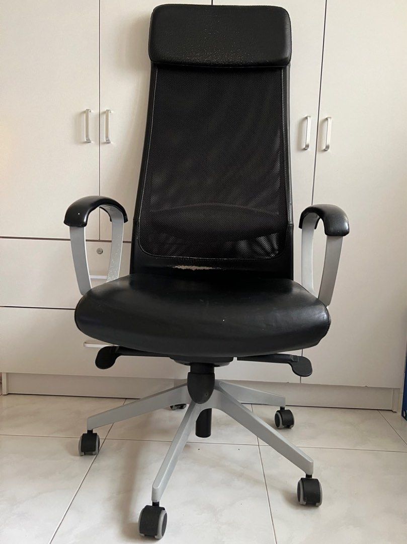 IKEA Markus chair, Furniture & Home Living, Furniture, Chairs on Carousell