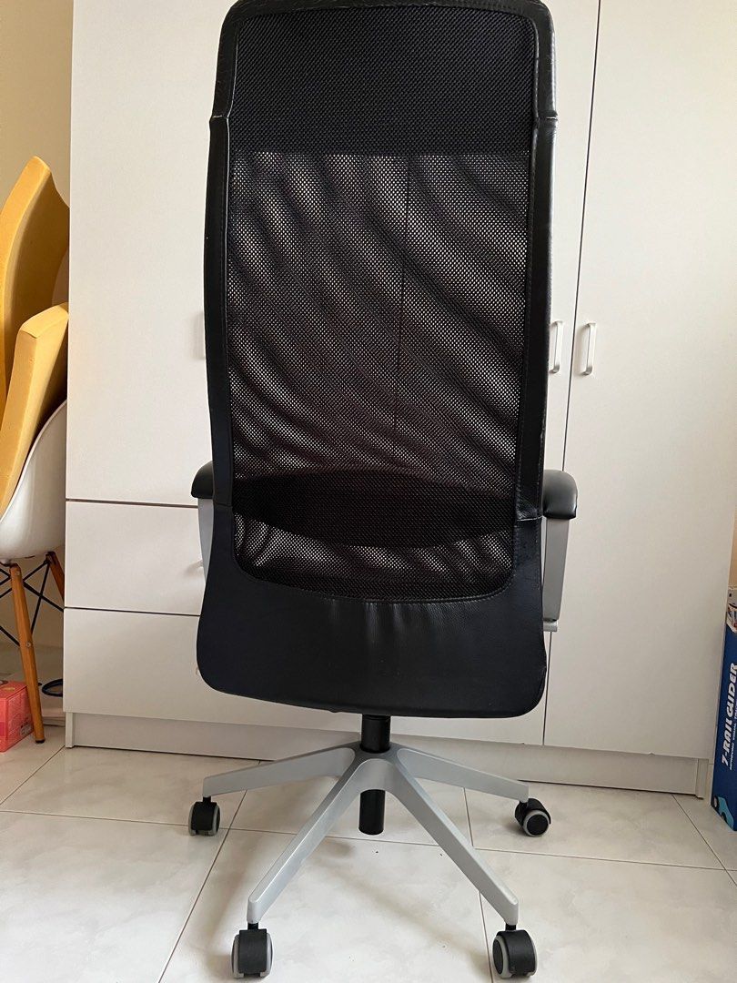 IKEA Markus chair, Furniture & Home Living, Furniture, Chairs on Carousell
