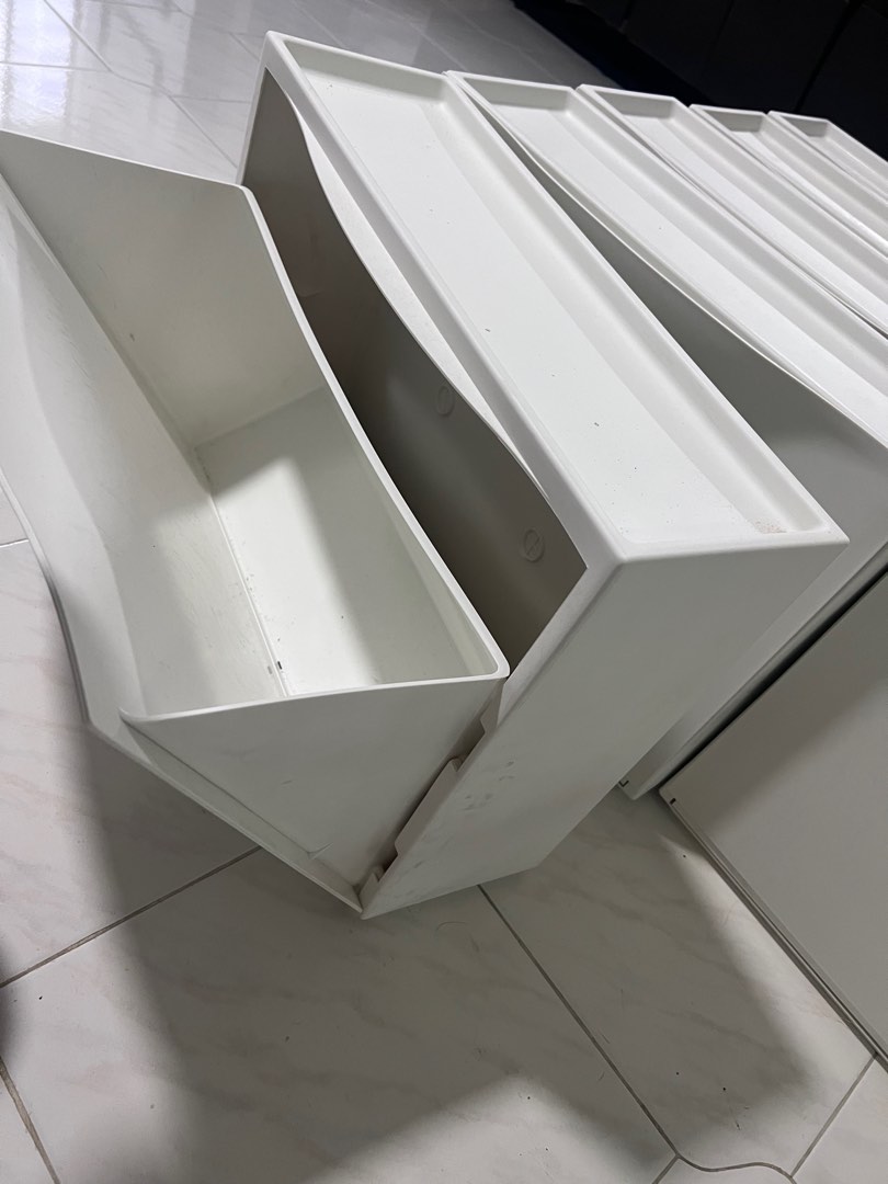 IKEA PVC shoe rack, Furniture & Home Living, Furniture, Shelves