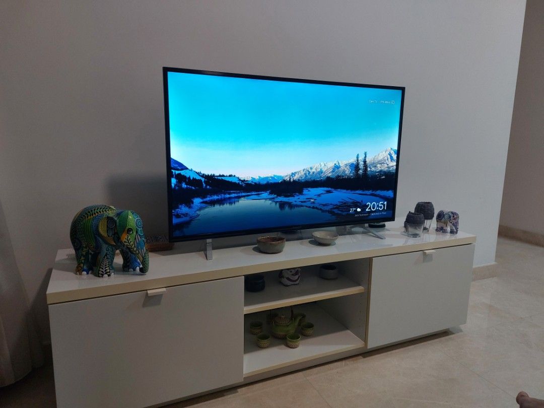 IKEA TV console (white), Furniture & Home Living, Furniture, TV