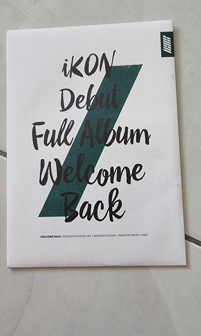 輸入品格安 【非売品】iKON WELCOME BACK パネル | www.qeyadah.com