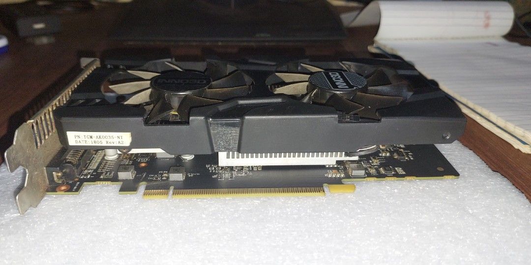 Inno3d gtx 1050 Ti (Category: Computer Parts) located in Quezon City. Submitted by mysticfox.7462c8 (Listing ID 1204473264, Image 3). Description: Original Inno3d graphics card. Model : 1050ti dual fan Good condition..