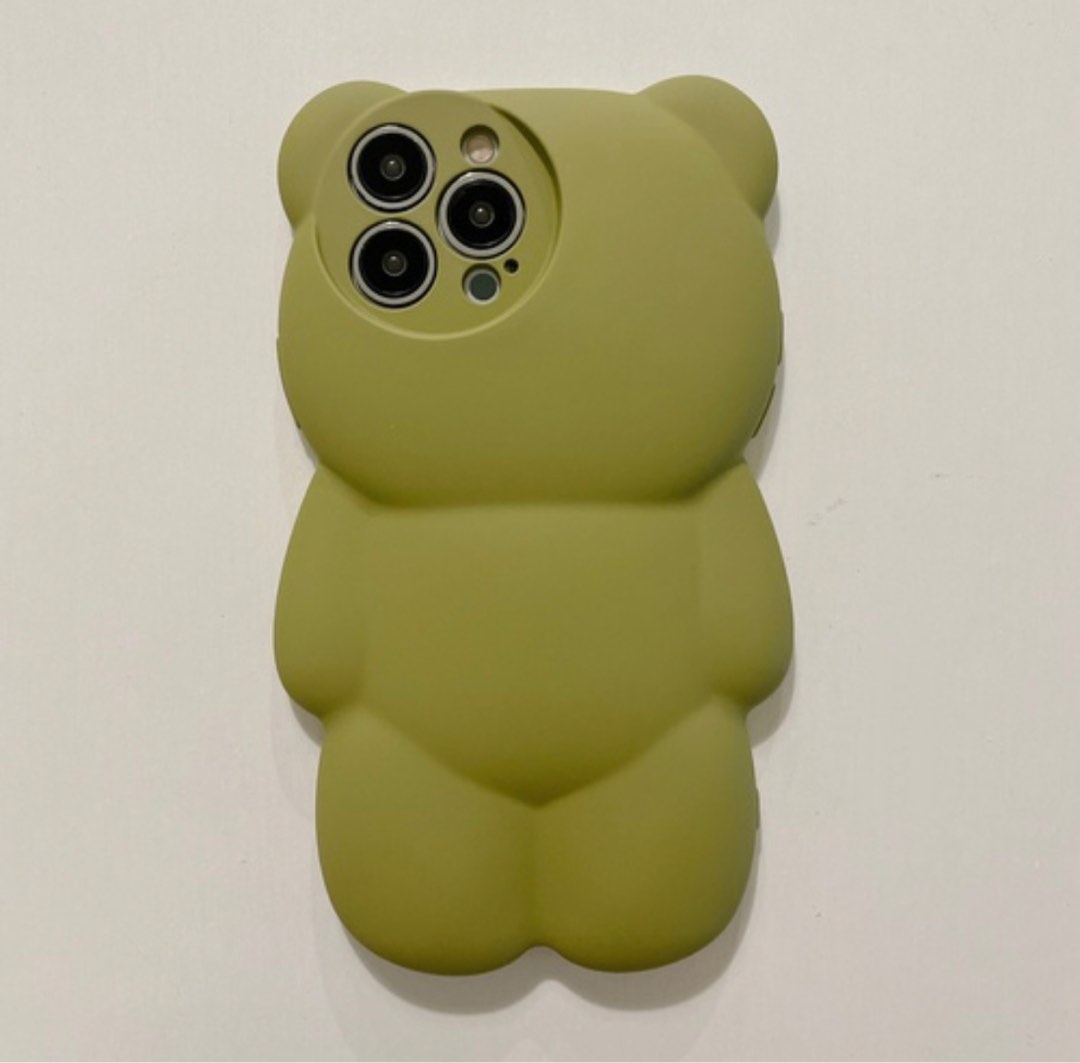 iPhone 13 Pro Teddy Bear 3D Case - Green, Mobile Phones & Gadgets ...