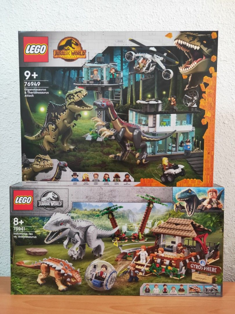 Brand New Lego Jurassic World 75941 Indominus Rex vs. Ankylosaurus ...