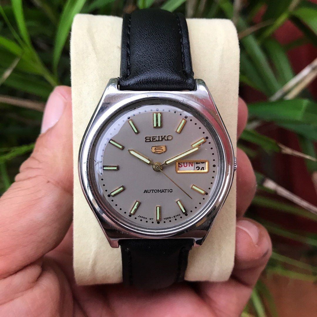 Seiko grey deals dial