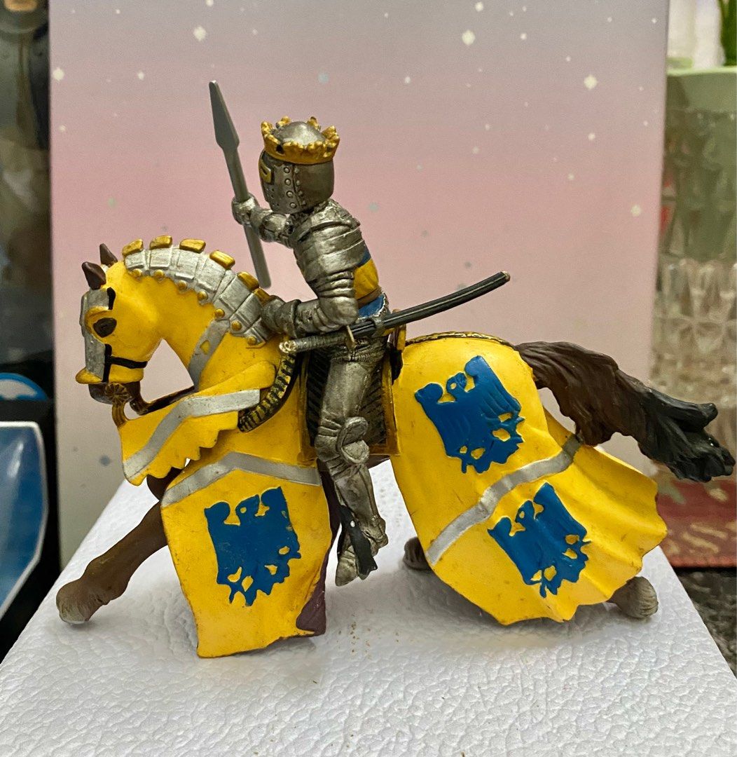 Medieval King/Knight with Galant Horse, Hobbies & Toys, Toys & Games on