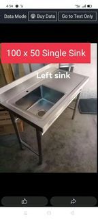 kitchen sink with stand stainless # 304