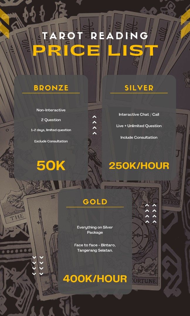 Konsultasi Tarot (Baca Tarot) Jasa Lainnya di Carousell Konsultasi Tarot (Baca Tarot) Jasa Lainnya di Carousell