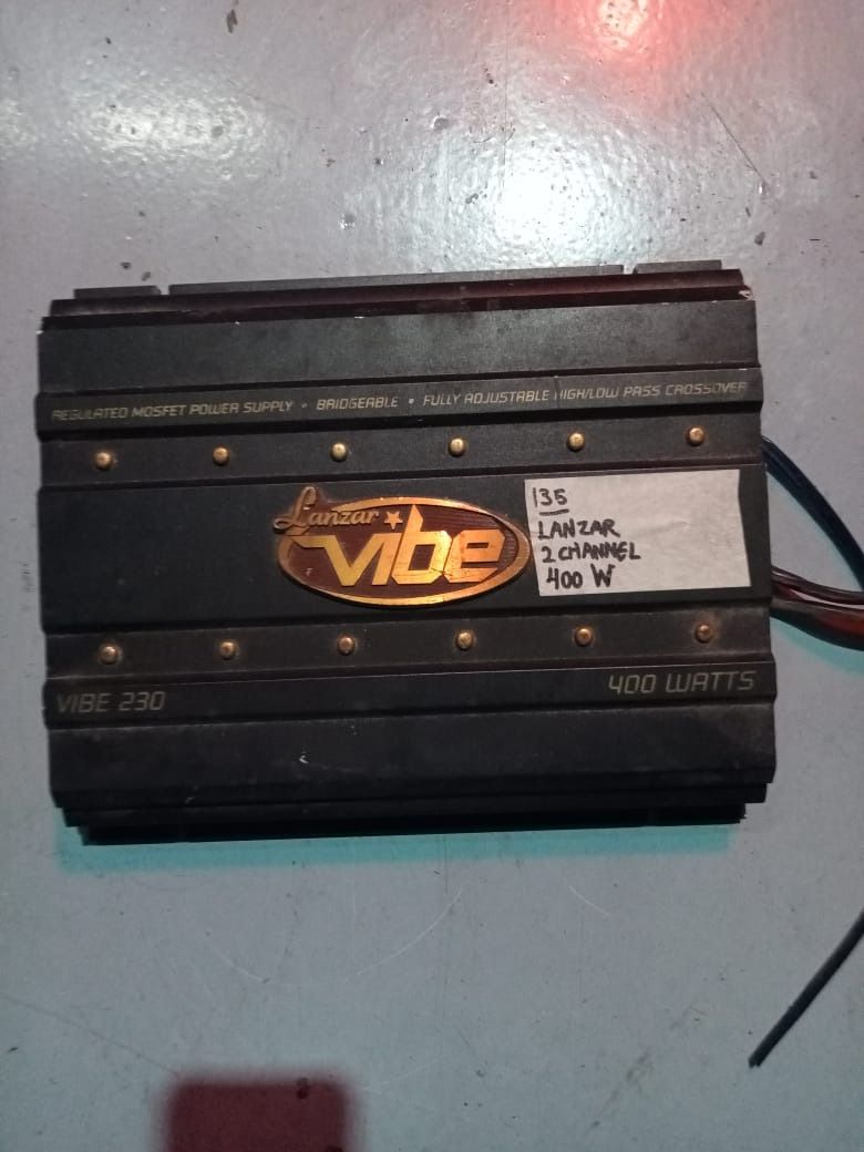 Lanzar Vibe 230 2 channel / mono amplifier | Wattsuppaudio
