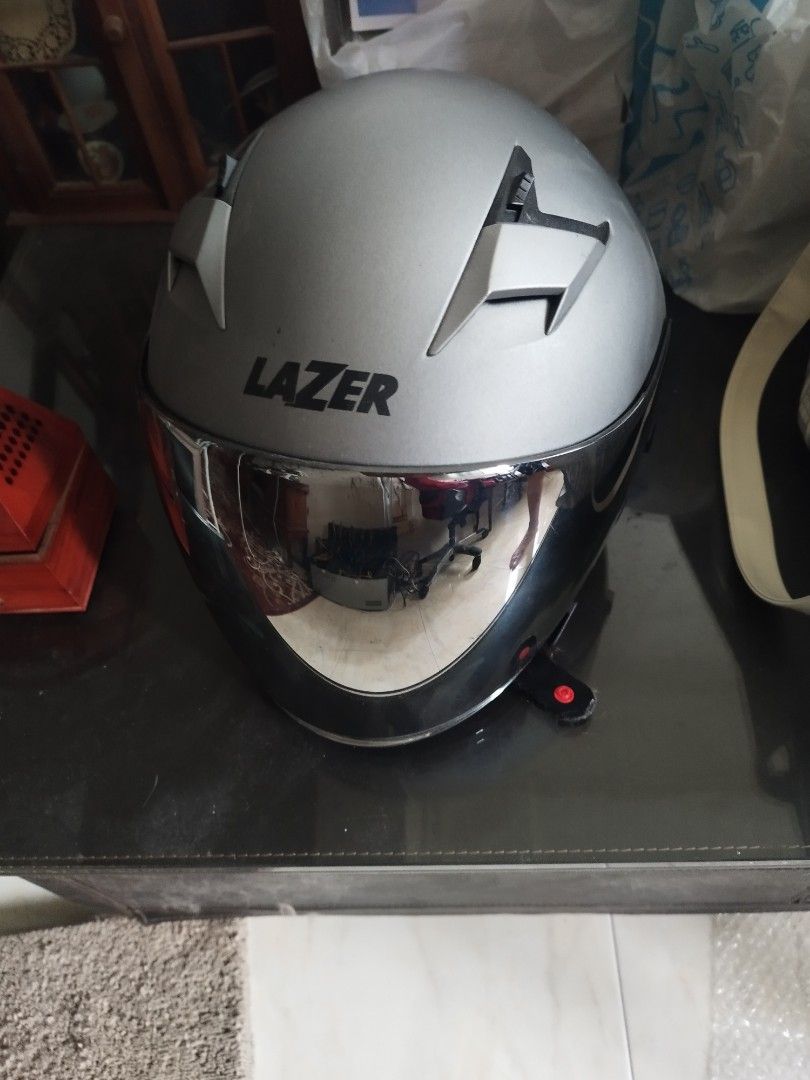 Lazer helmet, Motorcycles, Motorcycle Accessories on Carousell