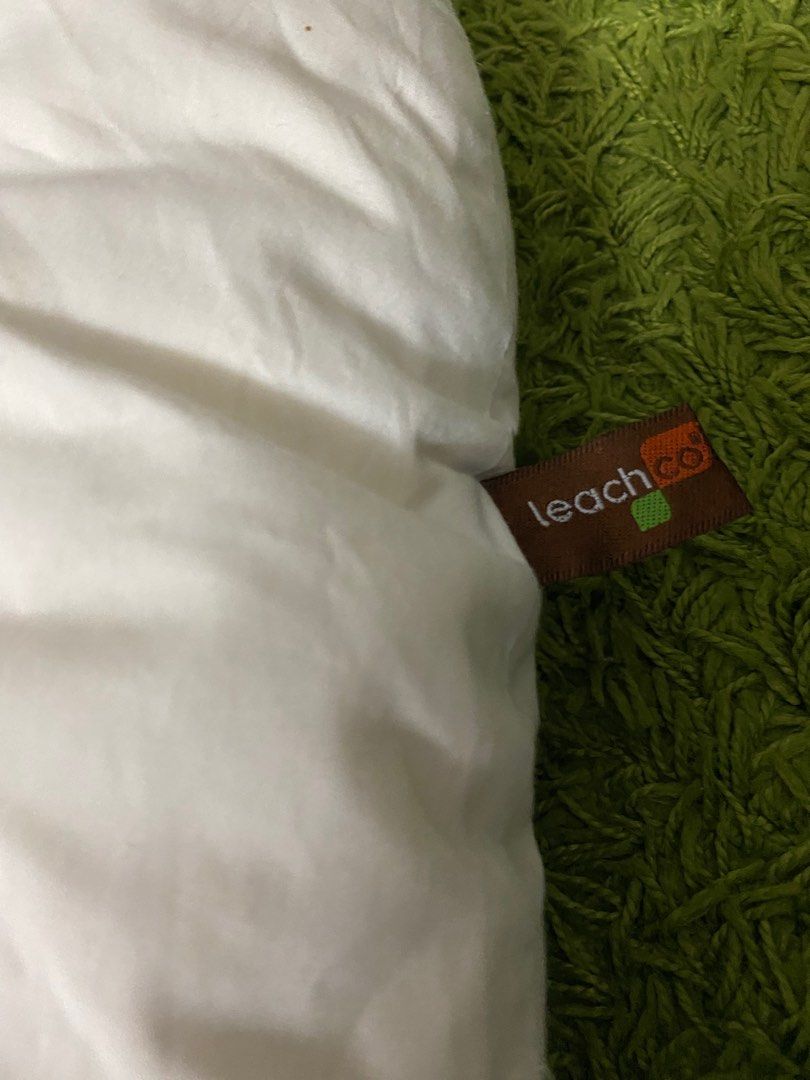 Leachco Snoogle Original Maternity/Pregnancy Total Body Pillow, Ivory