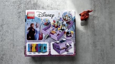 LEGO 43175 Disney - Anna and Elsa's Storybook Adventures, Hobbies ...