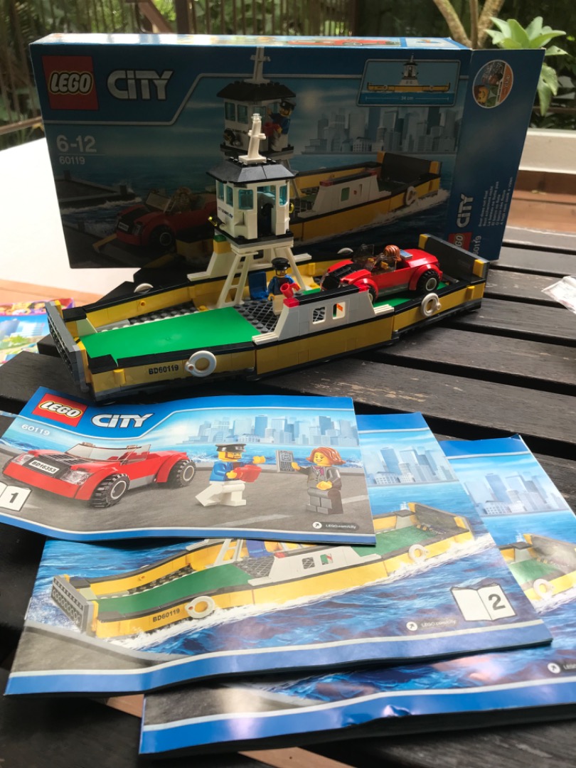 Lego ferry 60119 sales