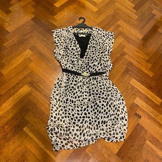 Leopard Print Dress Size M-L