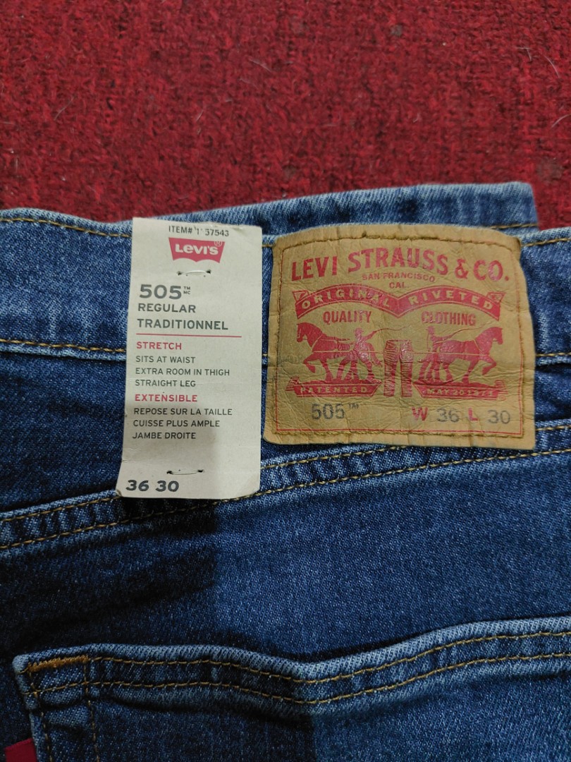 Levi's 505 stretch, Men's Fashion, Bottoms, Jeans on Carousell