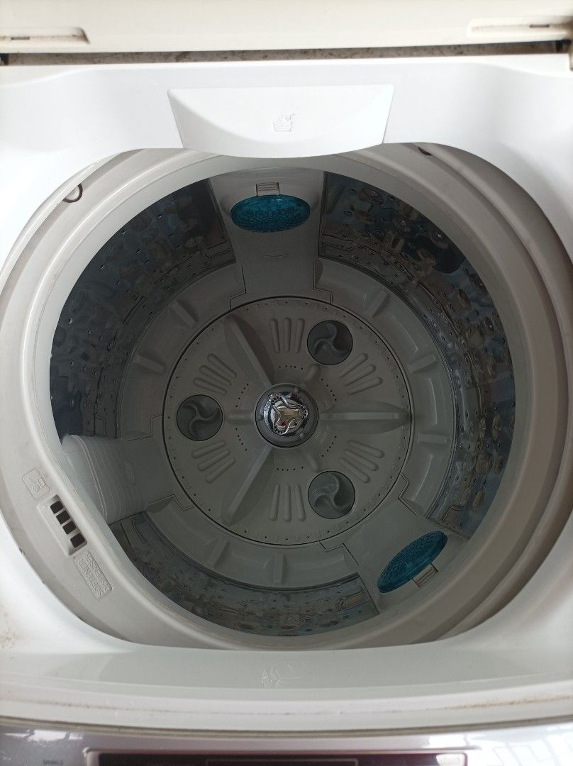 LG Turbo Drum Fuzzy Logic 9.0 k, TV & Home Appliances, Washing Machines