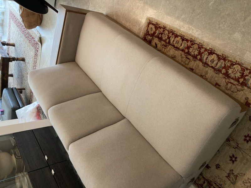 Lightly used free sofa bed, Furniture & Home Living, Furniture, Sofas