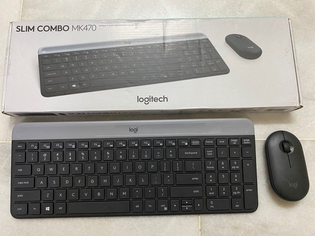 Logitech MK470 Keyboard, Computers & Tech, Parts & Accessories ...