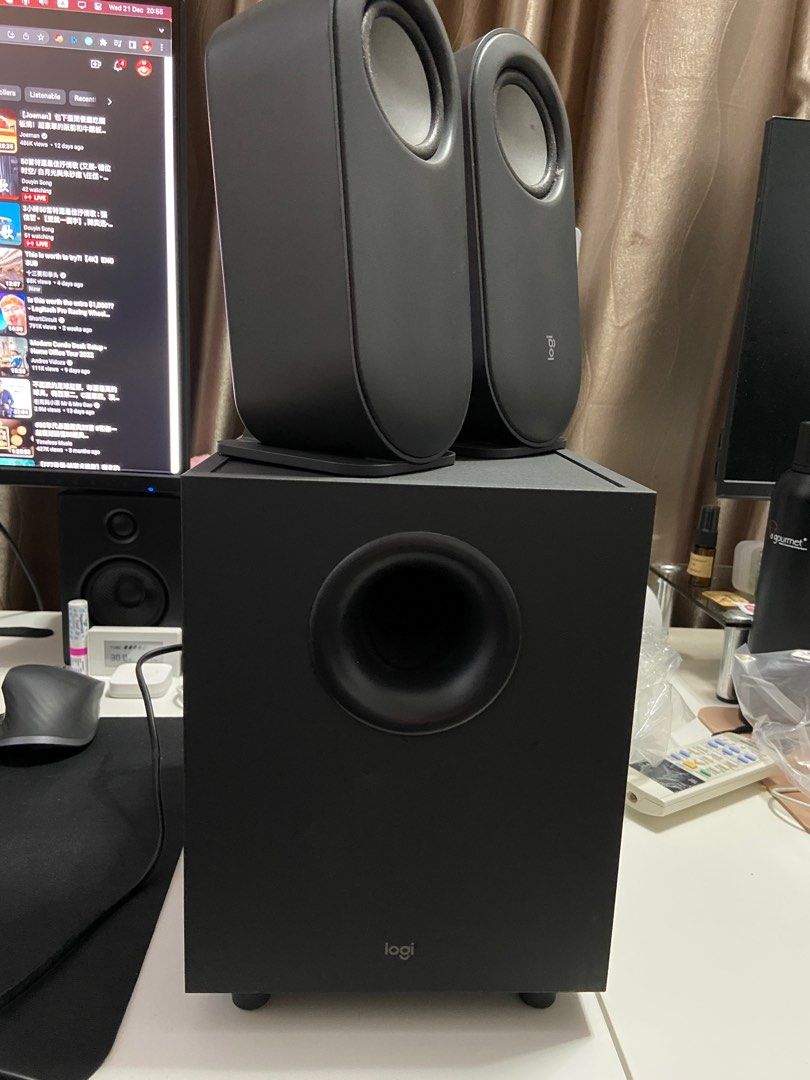 Logitech Z407 Bluetooth computer speakers with subwoofer and