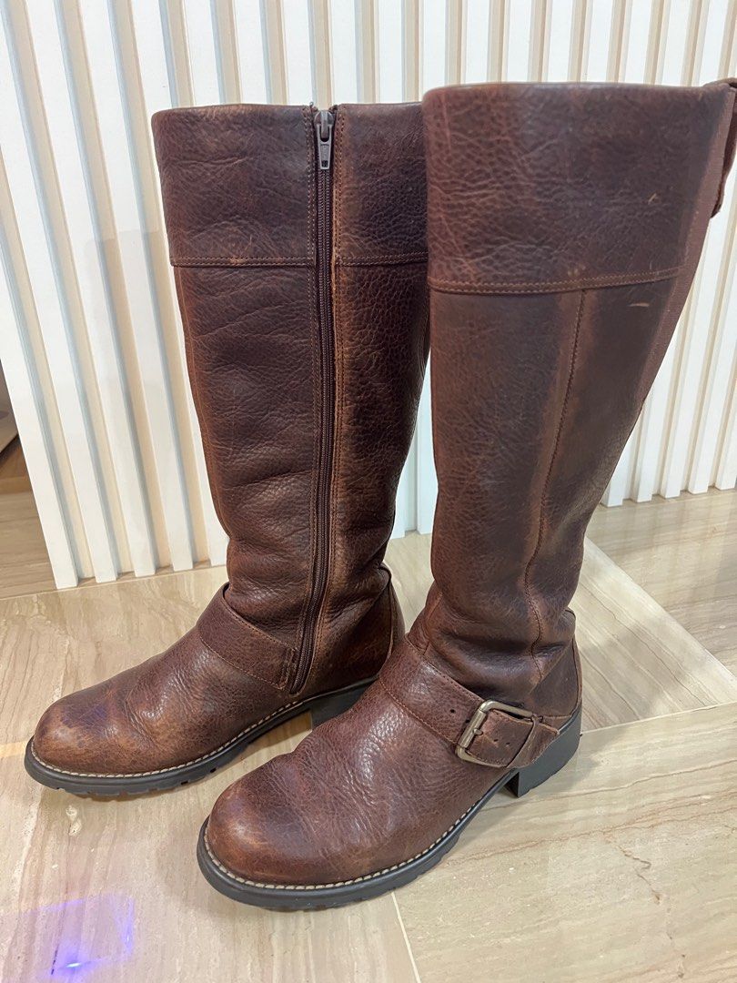 Clarks orinoco knee shop high boots