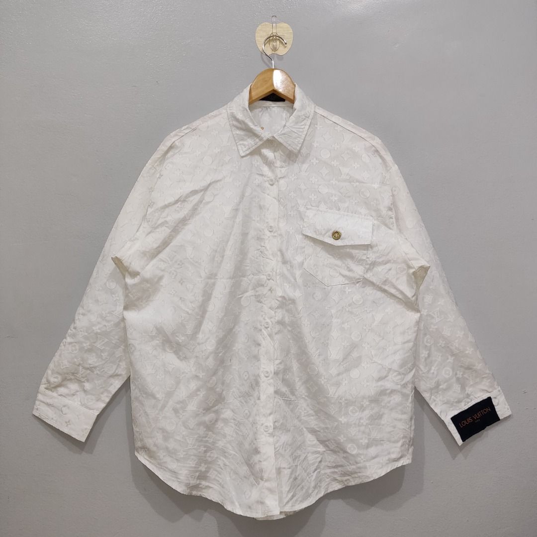 QC] LV Monogram Silk Short-Sleeved Shirt : r/DesignerReps