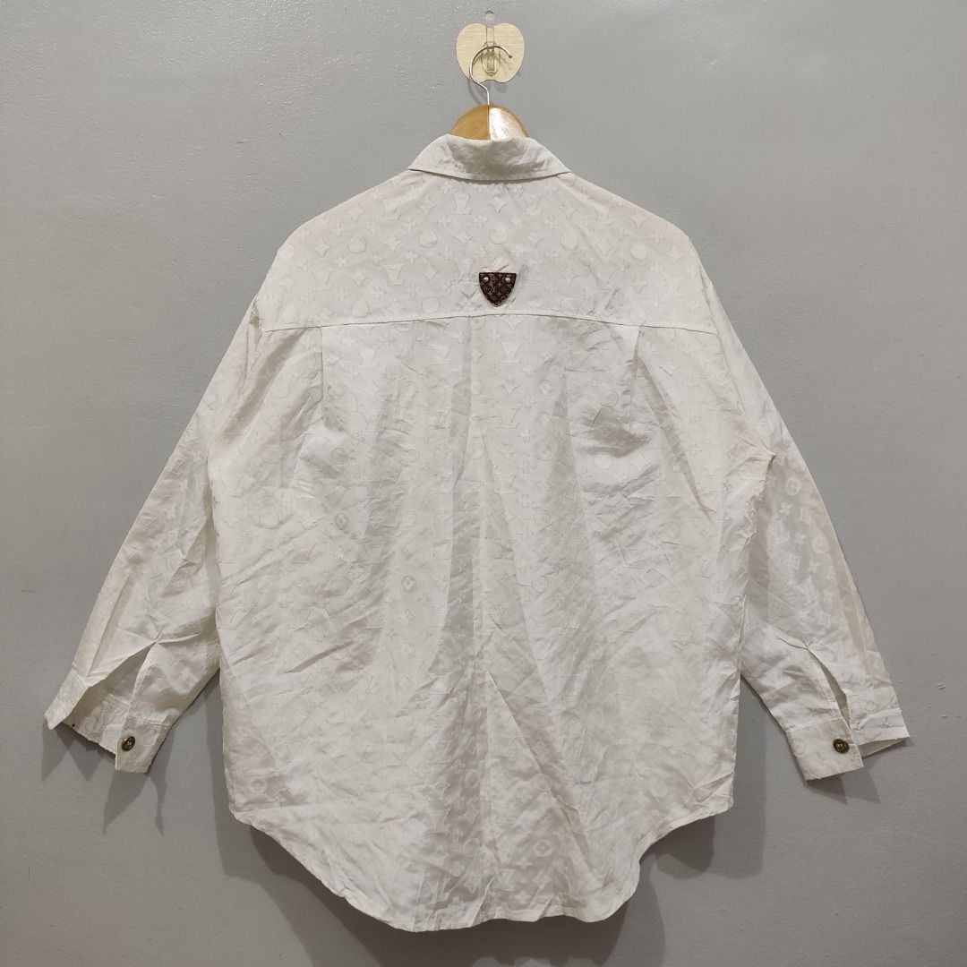 FIND] Louis Vuitton Embossed Monogram Dress Shirt : r/DesignerReps