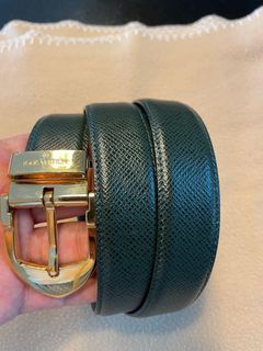 Louis Vuitton Belt M9150V Damier Print 40mm Reversible, Men's