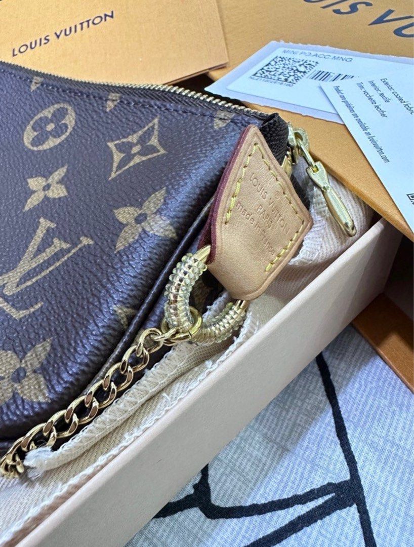 Authentic Louis Vuitton Mini Pochette Accessories New By The Pool Capsule  Collection, Luxury, Bags & Wallets on Carousell