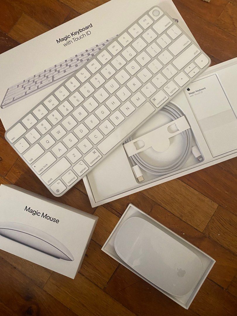 Magic Keyboard With Touch Id Magic Mouse 2 Computers Tech Parts Accessories Computer Magic Keyboard With Touch Id Magic Mouse 2 Computers Tech Parts Accessories Computer