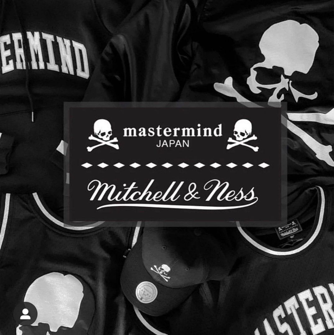 mastermind JAPAN x Mitchell & Ness HOODIE, 男裝, 上身及套裝, 衛衣