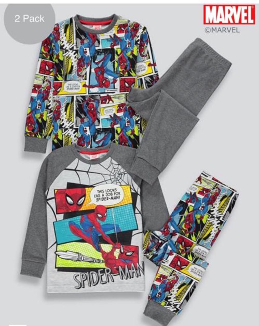 Matalan spiderman on sale pyjamas