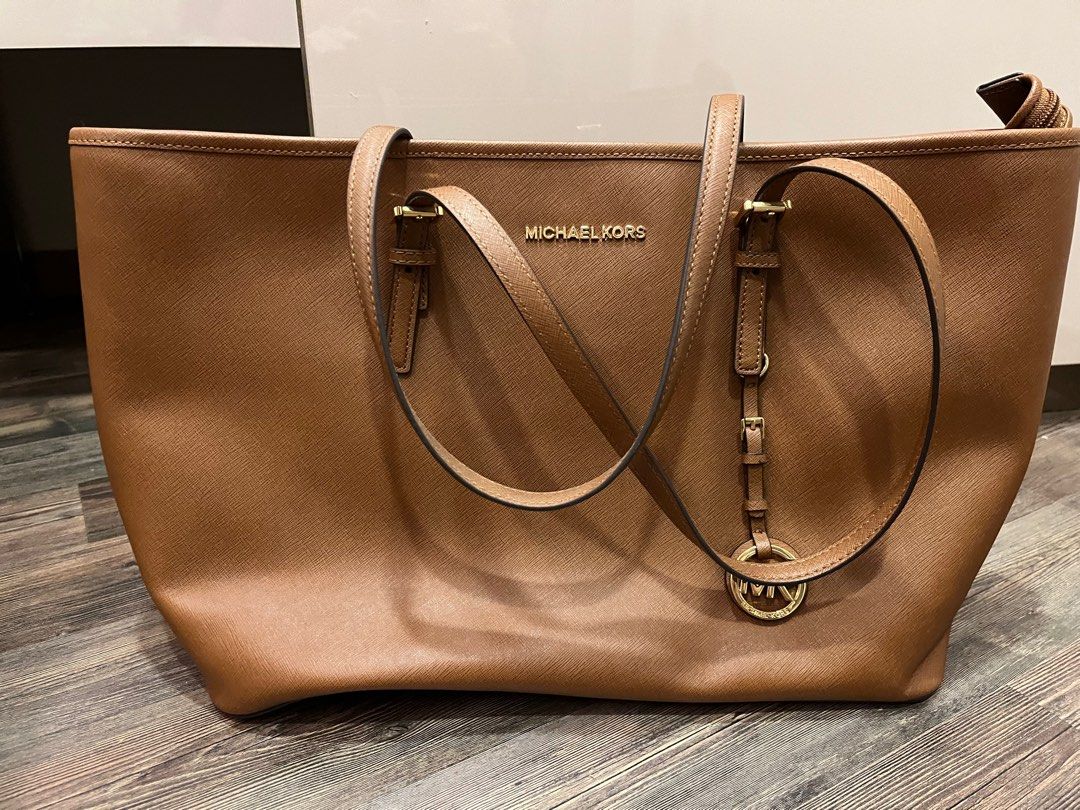 michael kors tan tote