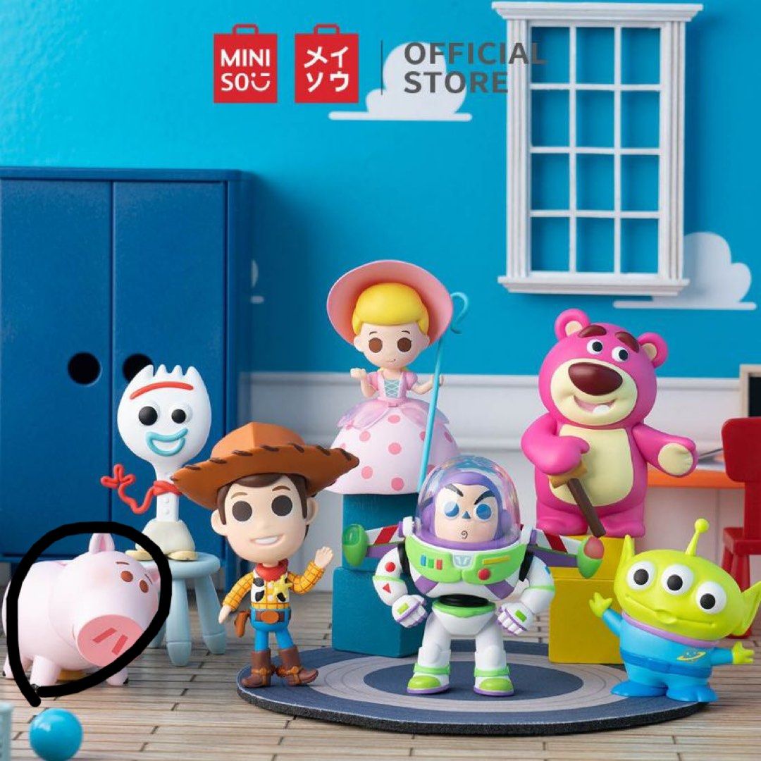 miniso toy story blind box hamm bayonne, Hobbies & Toys, Toys & Games