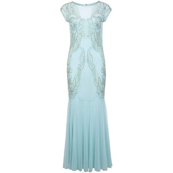 RENT Miss Selfridge Embellished Maxi Dress in Mint Green Women s Fashion Dresses Sets Dresses on Carousell