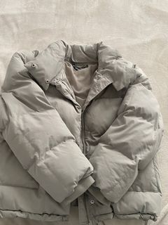 Missguided Grey PUFFER jacket