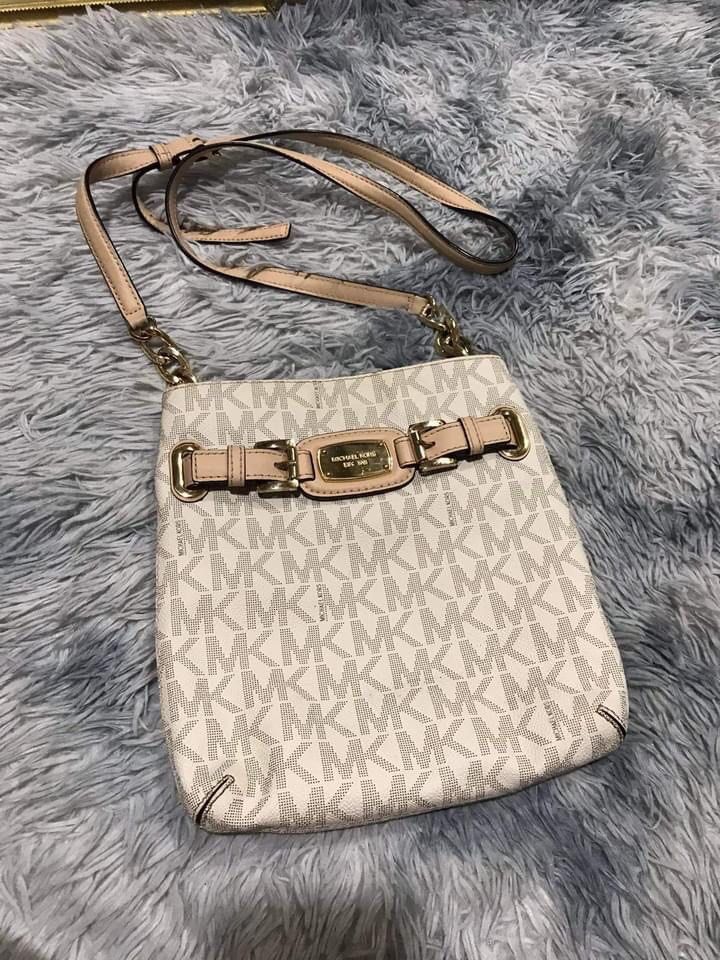 Mk monogram hotsell sling bag