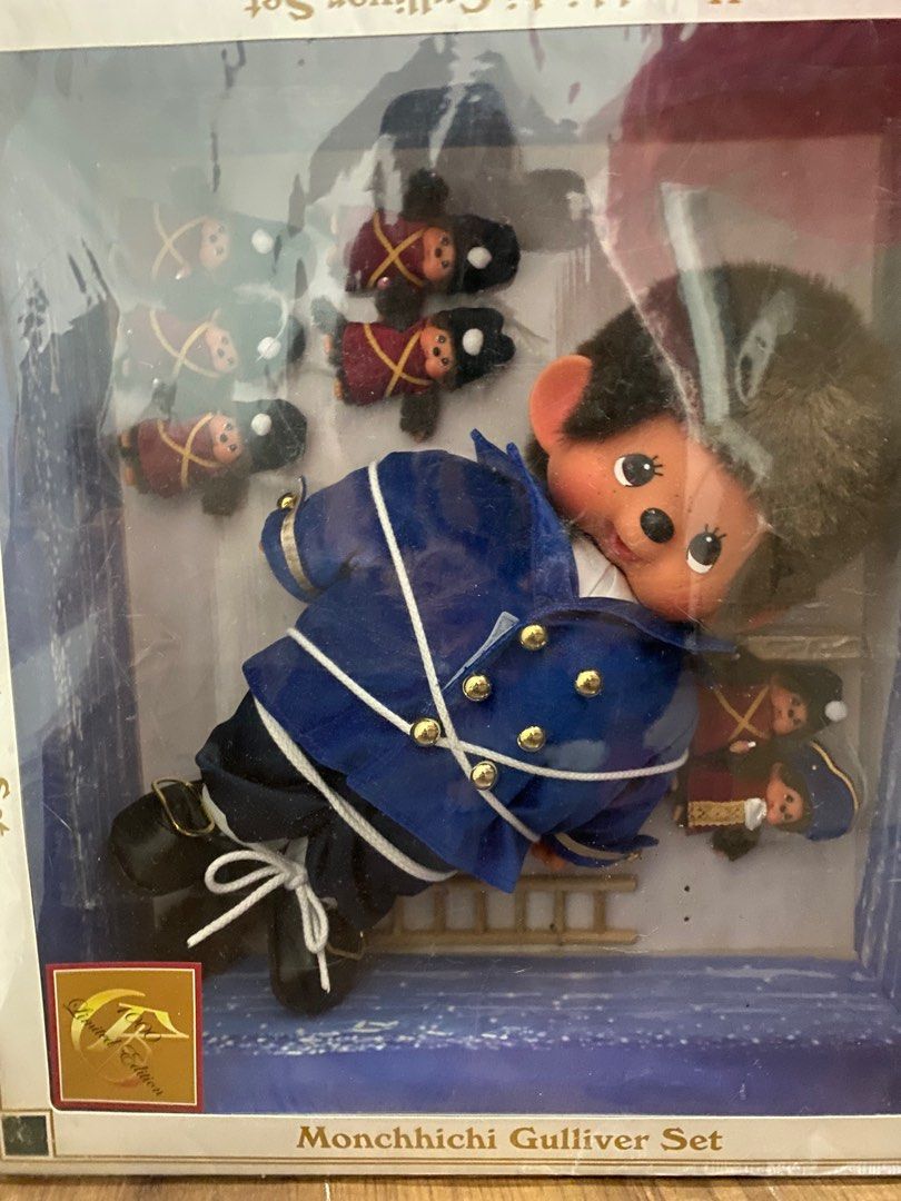 Monchhichi Gulliver set 限量, 興趣及遊戲, 玩具& 遊戲類