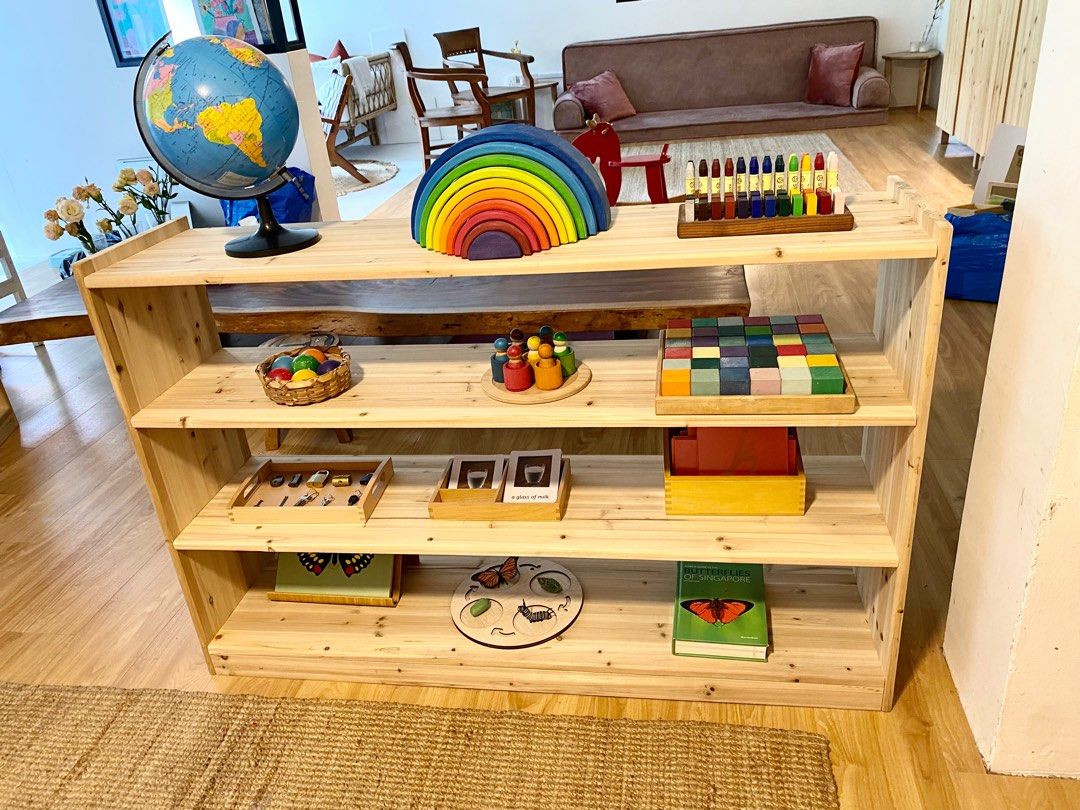 Montessori type open shelving, Babies & Kids, Baby Nursery & Kids Furniture, Other Kids